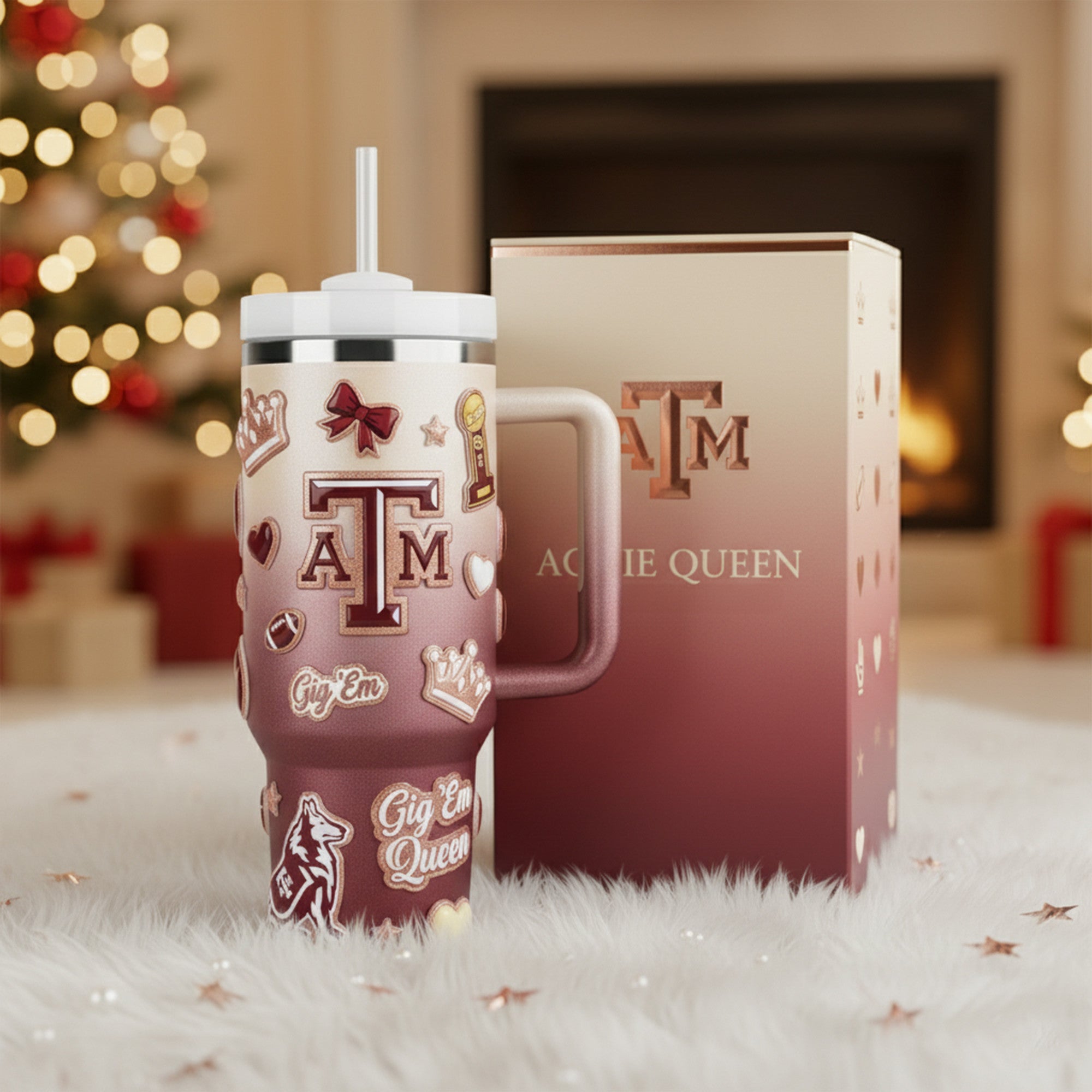 TAMA 40oz Tumbler With Handle LNTH