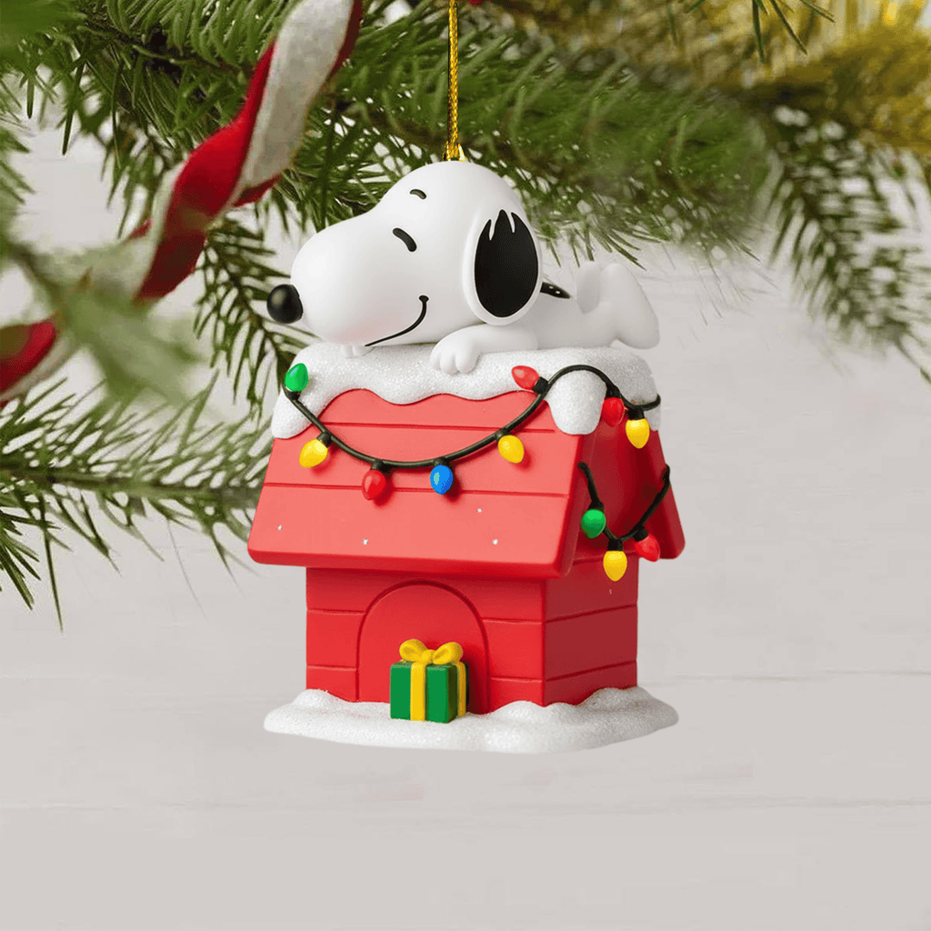 COMBO SNPY CHRISTMAS TREE TOPPER WITH ORNAMENT DAT