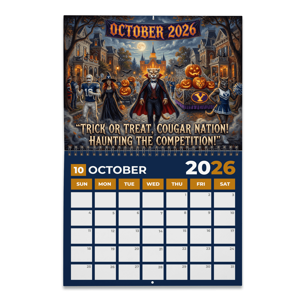 PREMIUM BYU 2026 CALENDAR LNTH