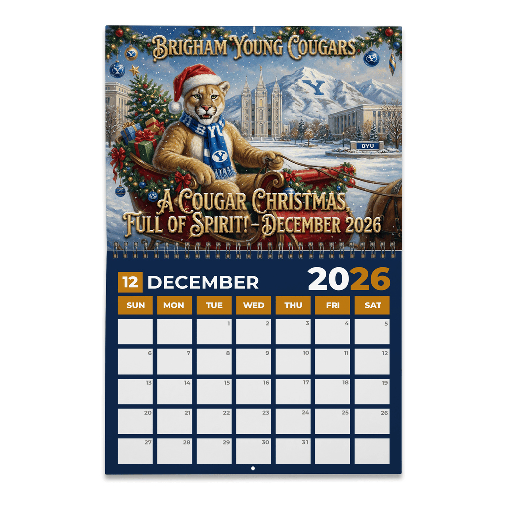 PREMIUM BYU 2026 CALENDAR LNTH