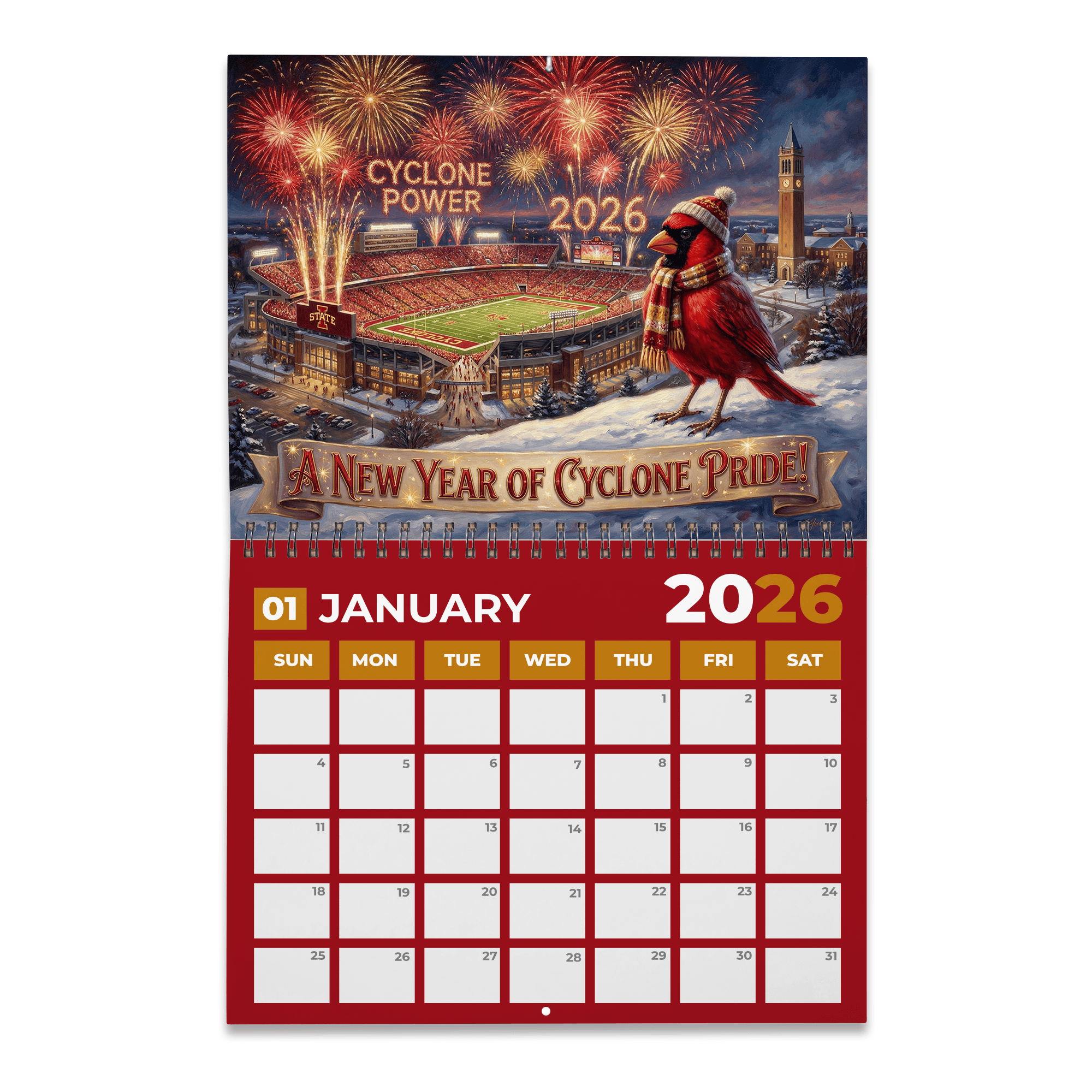 PREMIUM ISC 2026 CALENDAR LNTH
