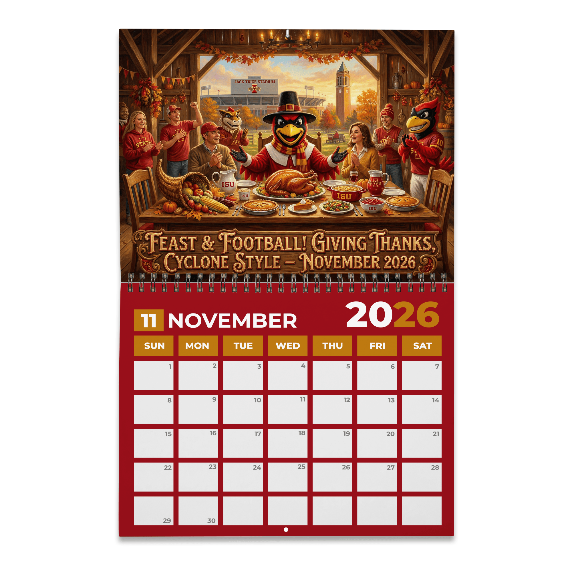 PREMIUM ISC 2026 CALENDAR LNTH