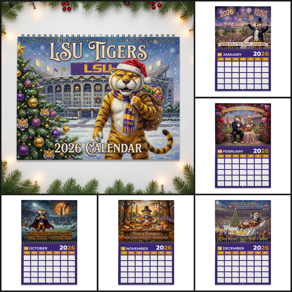 PREMIUM LSU 2026 CALENDAR LNTH