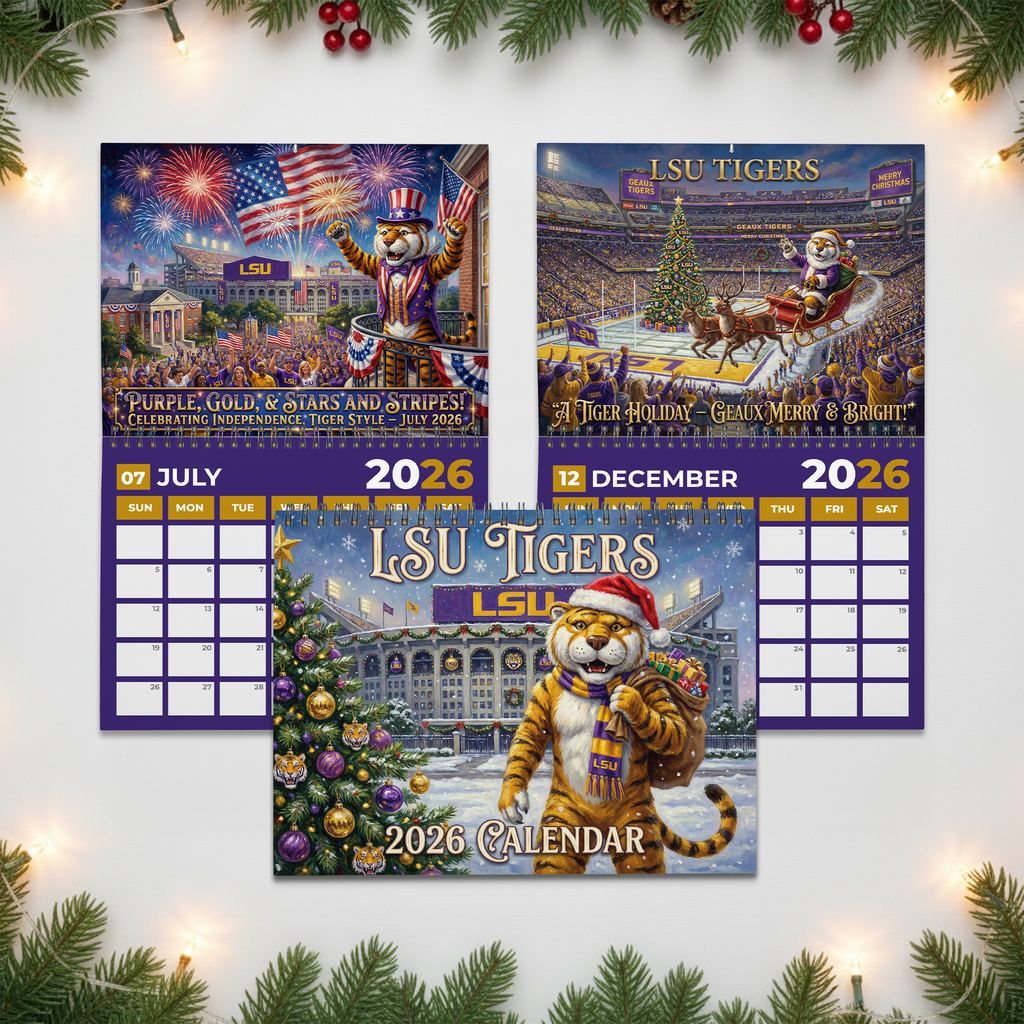 PREMIUM LSU 2026 CALENDAR LNTH