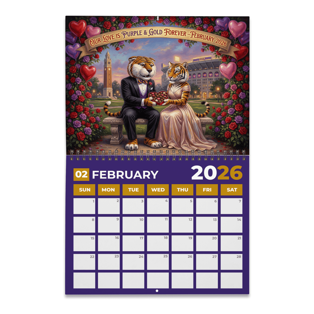 PREMIUM LSU 2026 CALENDAR LNTH