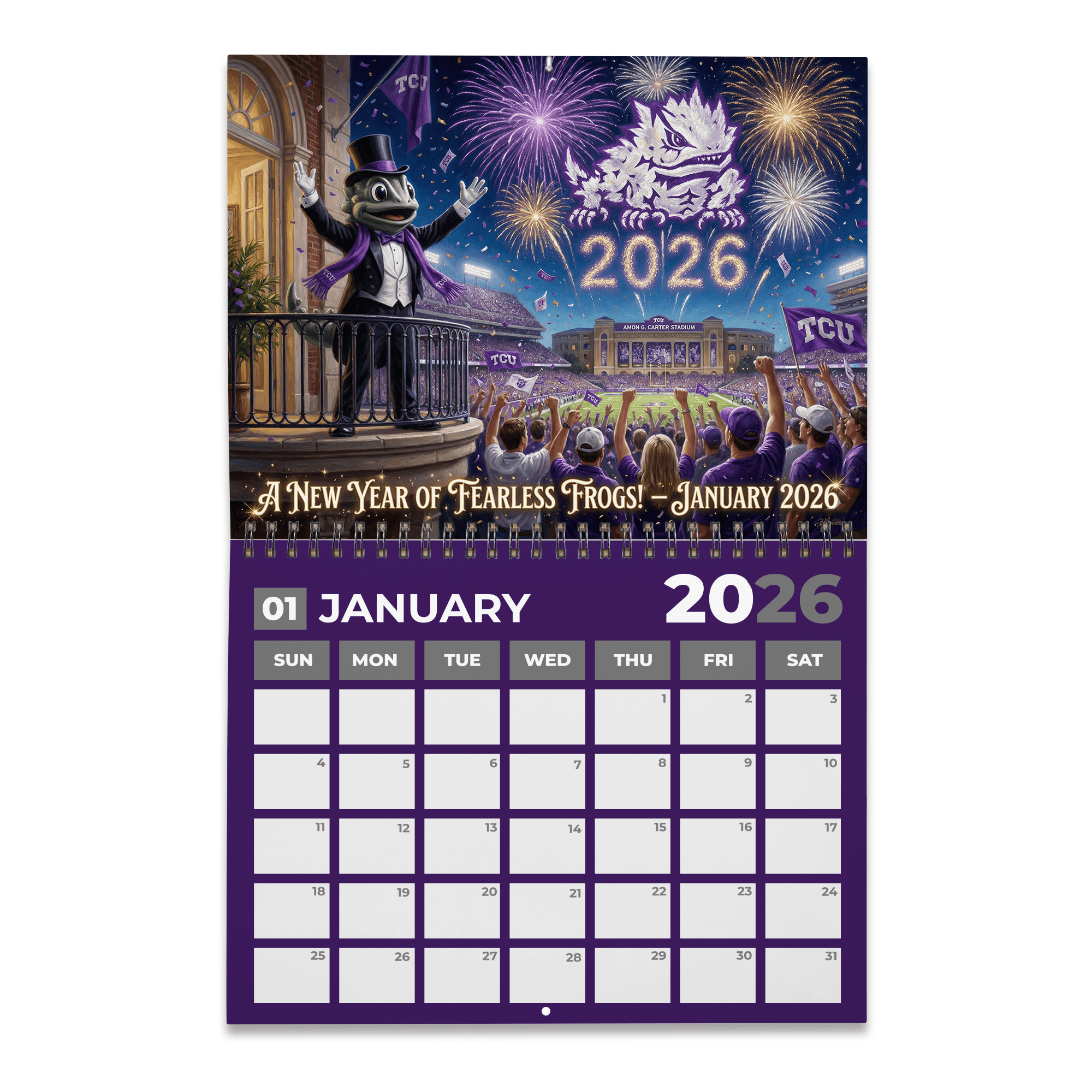 PREMIUM TCU 2026 CALENDAR LNTH