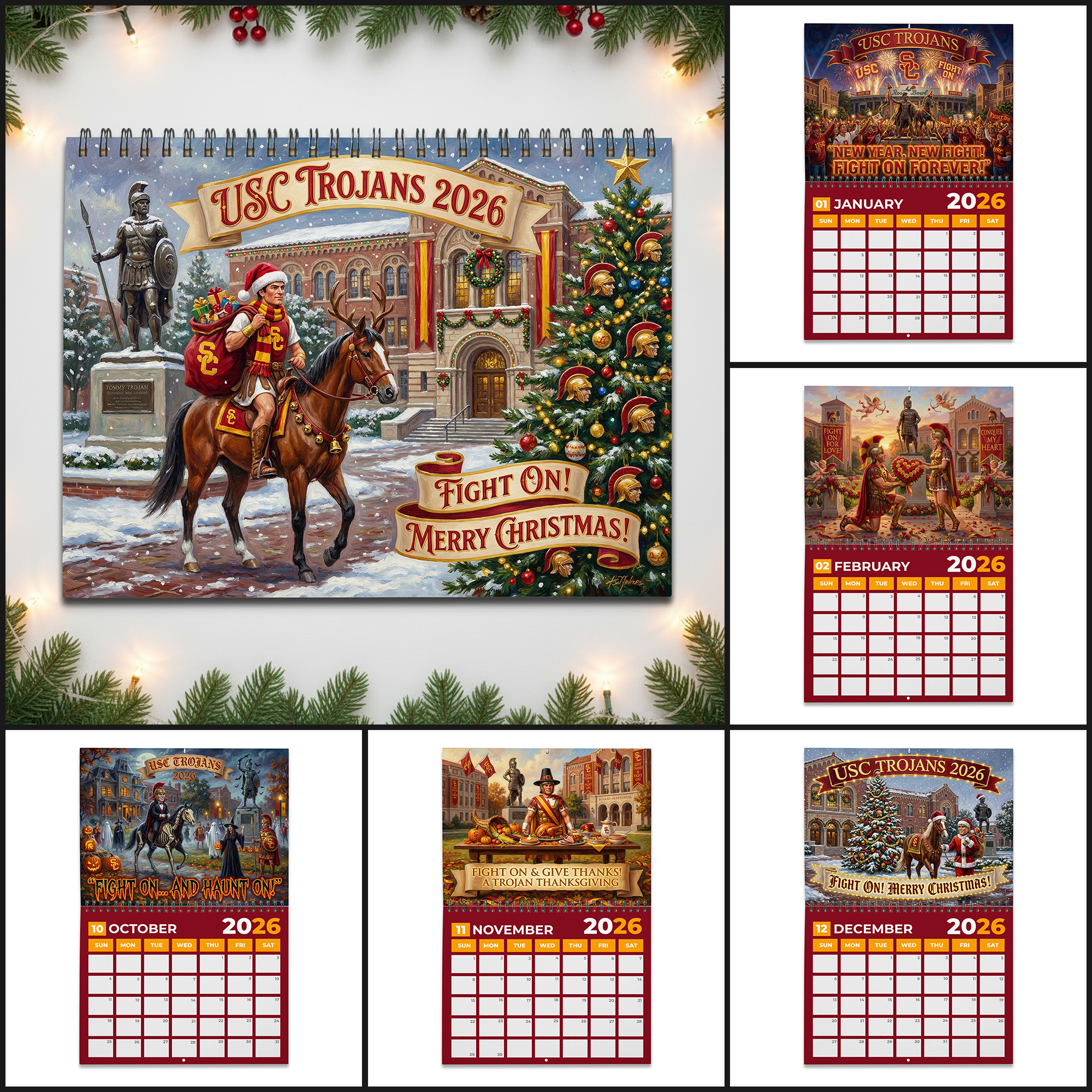 PREMIUM USC 2026 CALENDAR LNTH