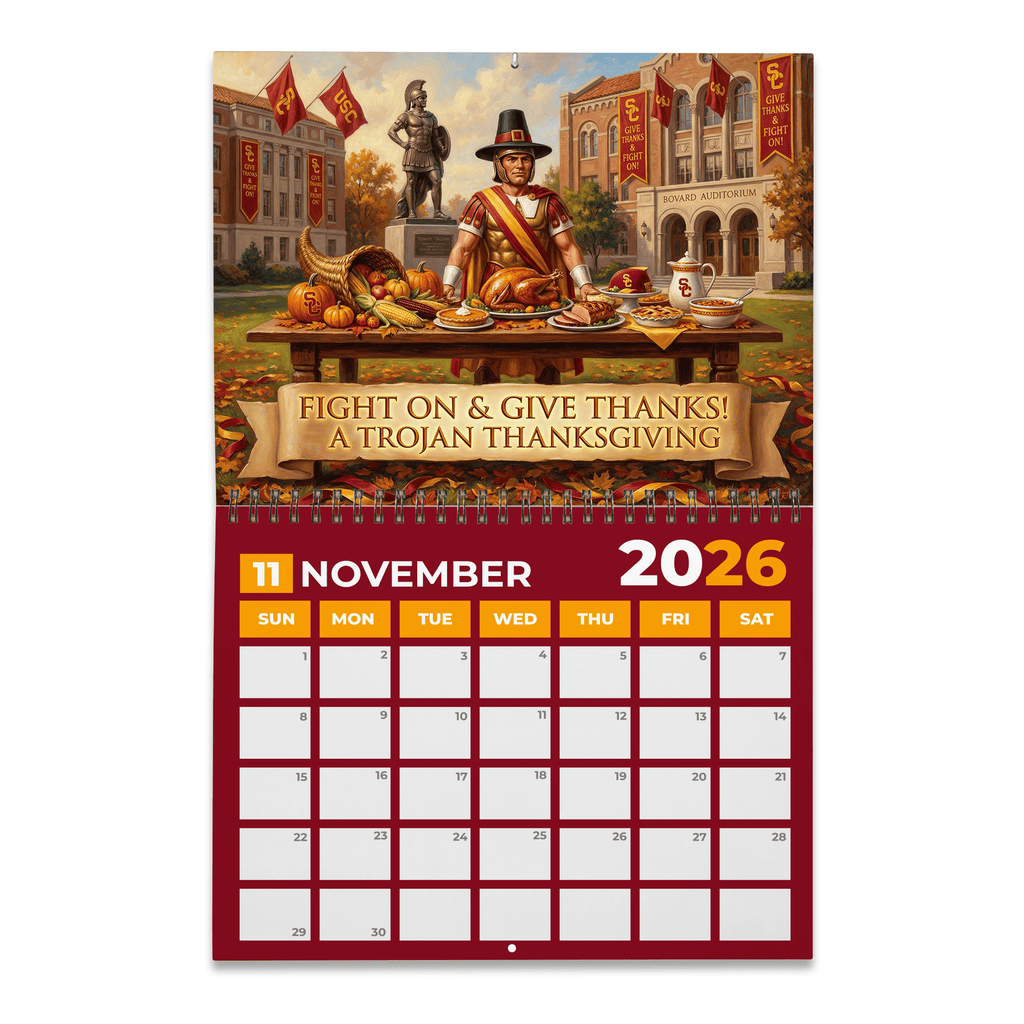 PREMIUM USC 2026 CALENDAR LNTH