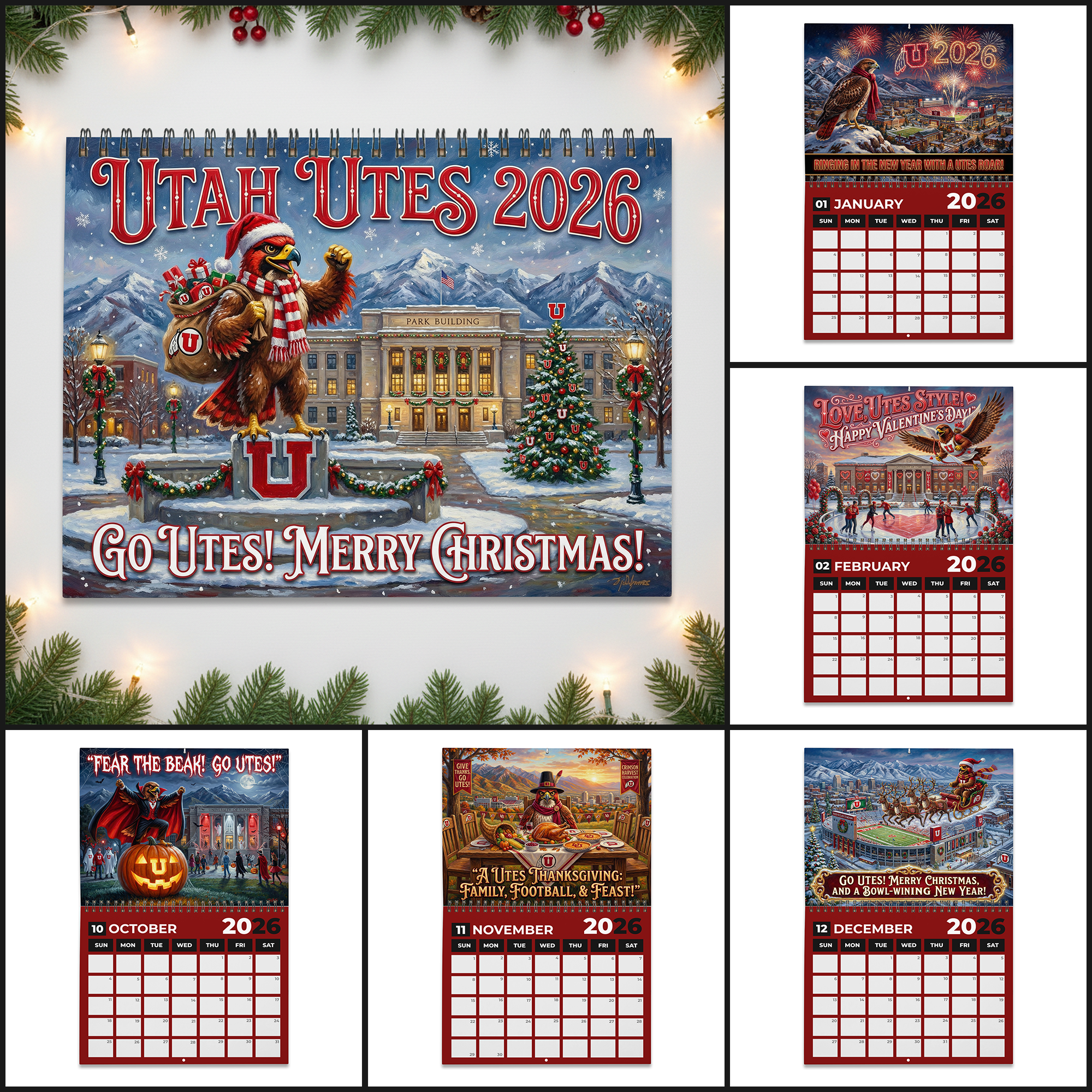 PREMIUM UTAH 2026 CALENDAR LNTH