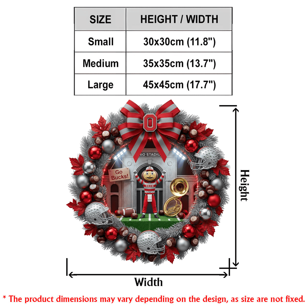 OSB Decorative Wreath LNTH