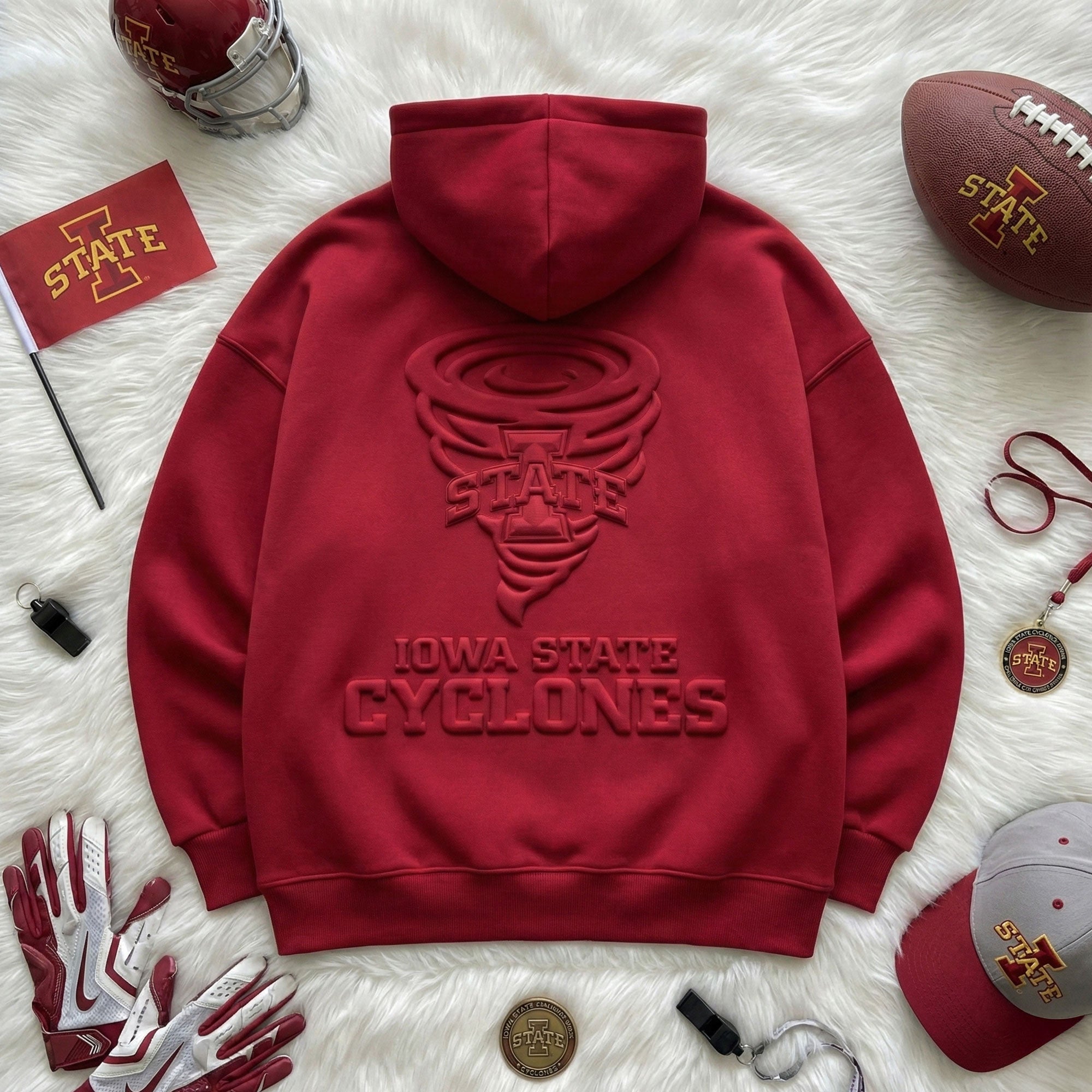 ISC Embossed Hoodie HTTT