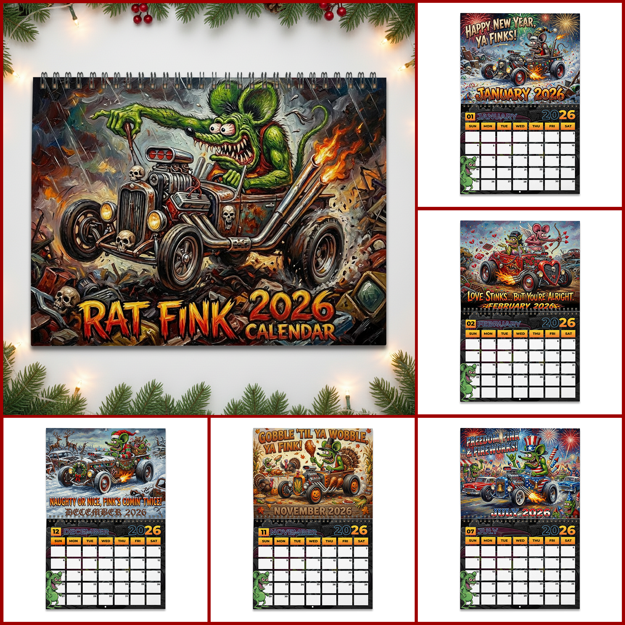 PREMIUM RFK 2026 CALENDAR TNSM
