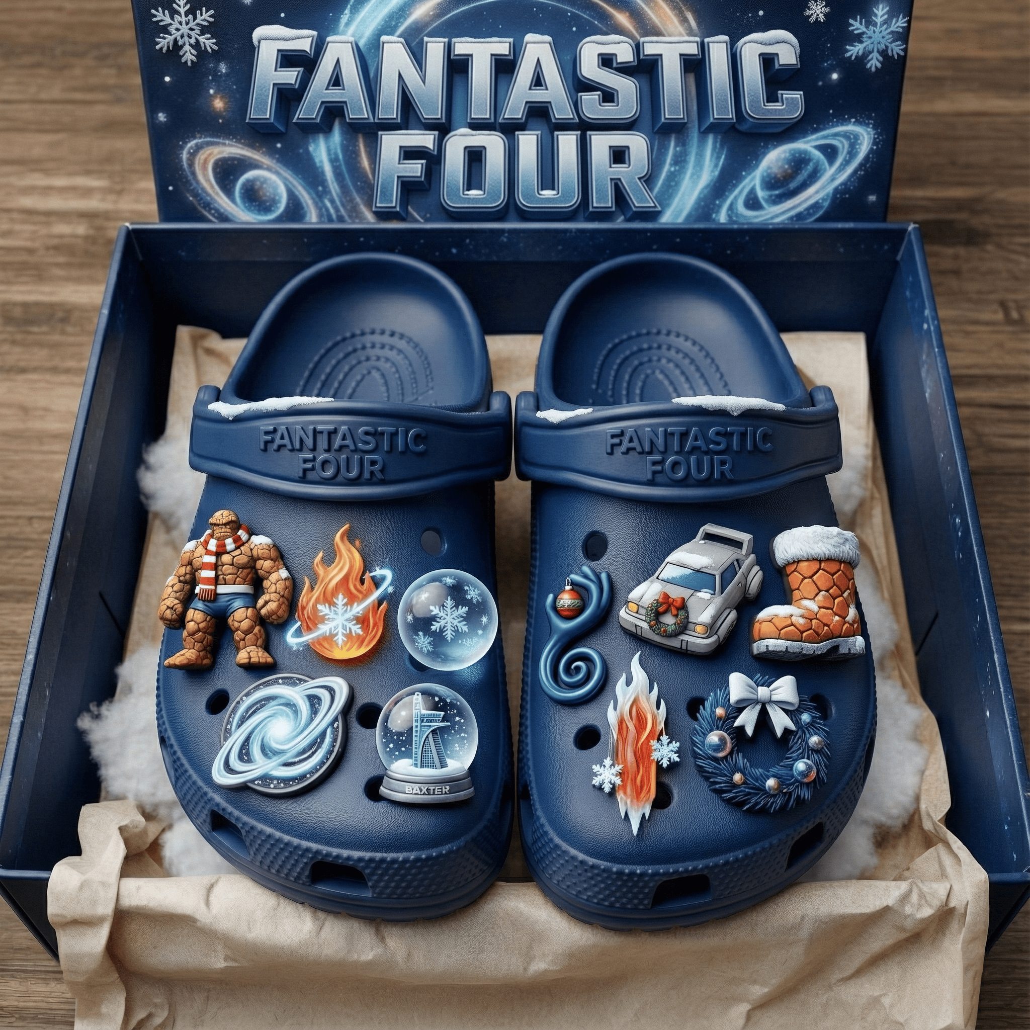 F4 Premium Christmas Clogs NTD