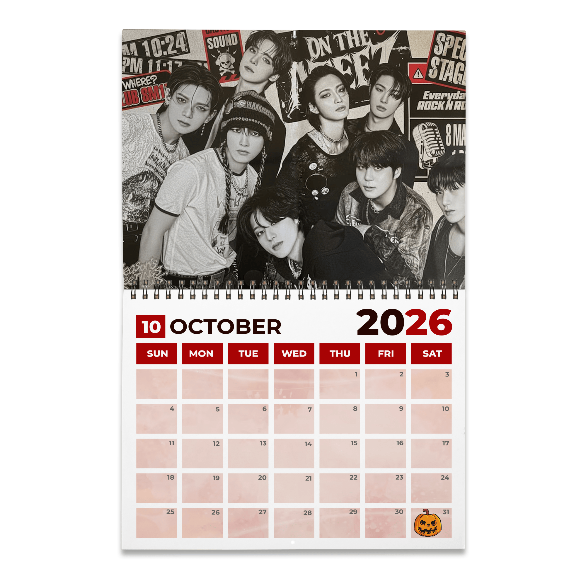 PREMIUM ATEEZ 2026 CALENDAR DAT