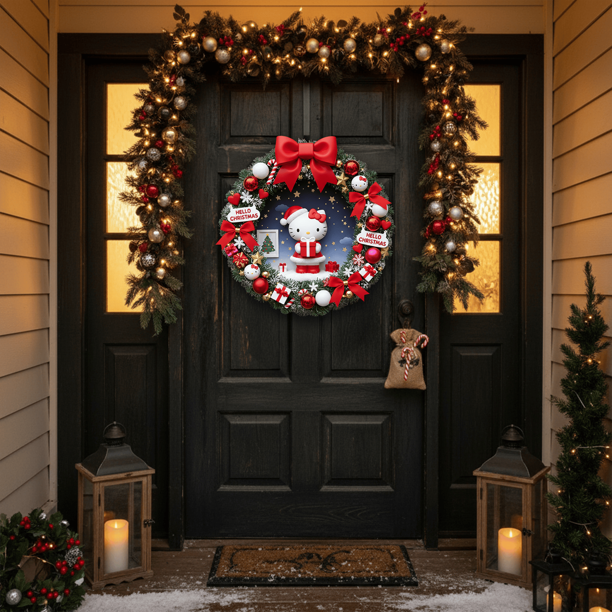 HLKT Decorative Wreath LNTH