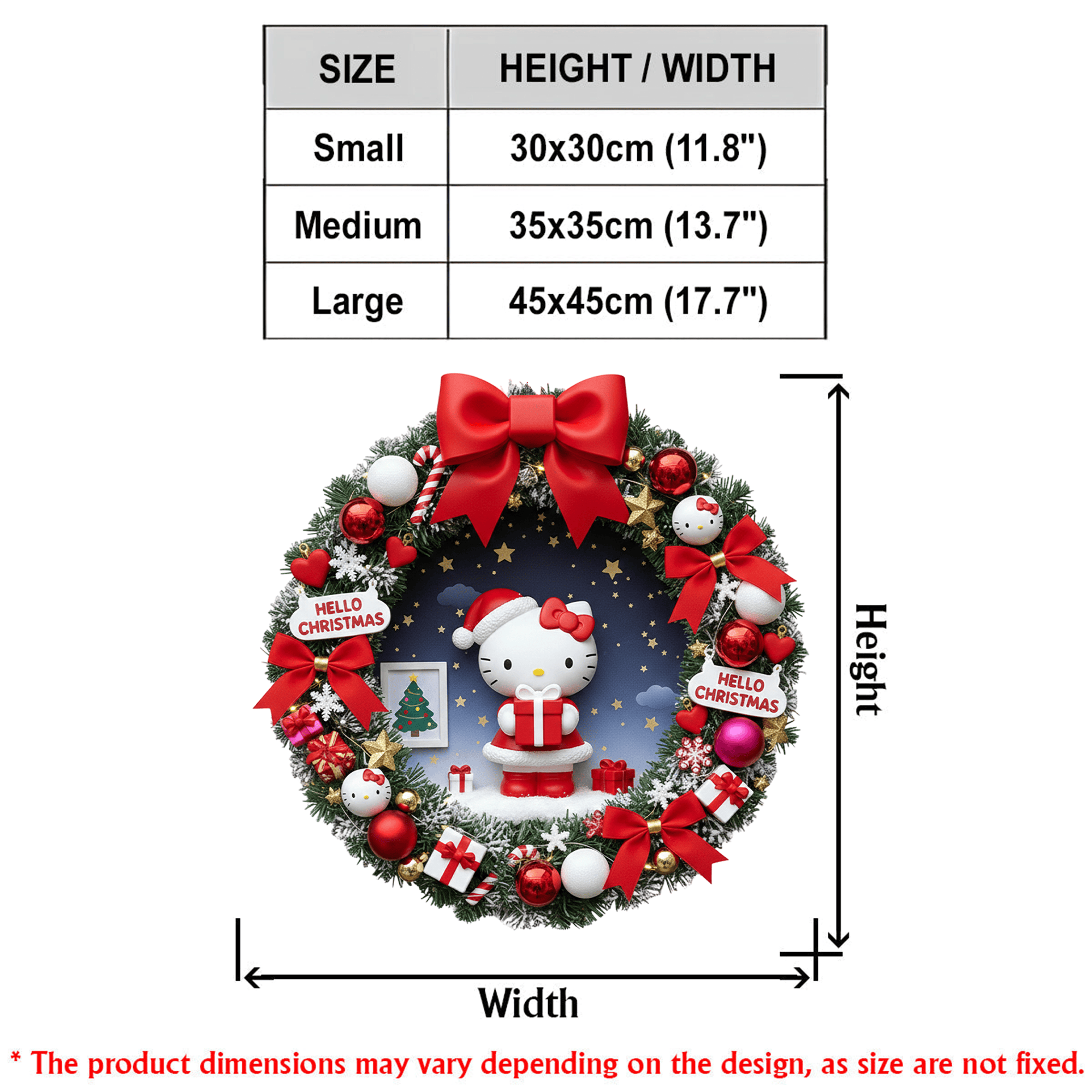 HLKT Decorative Wreath LNTH