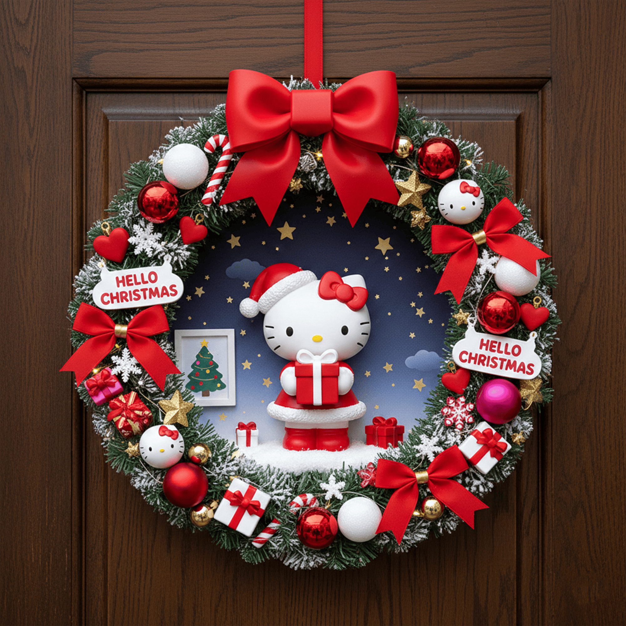 HLKT Decorative Wreath LNTH