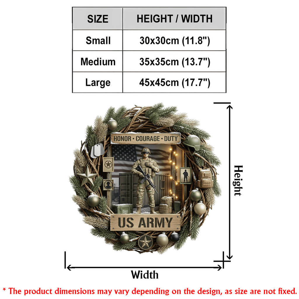 USAR Decorative Wreath LNTH