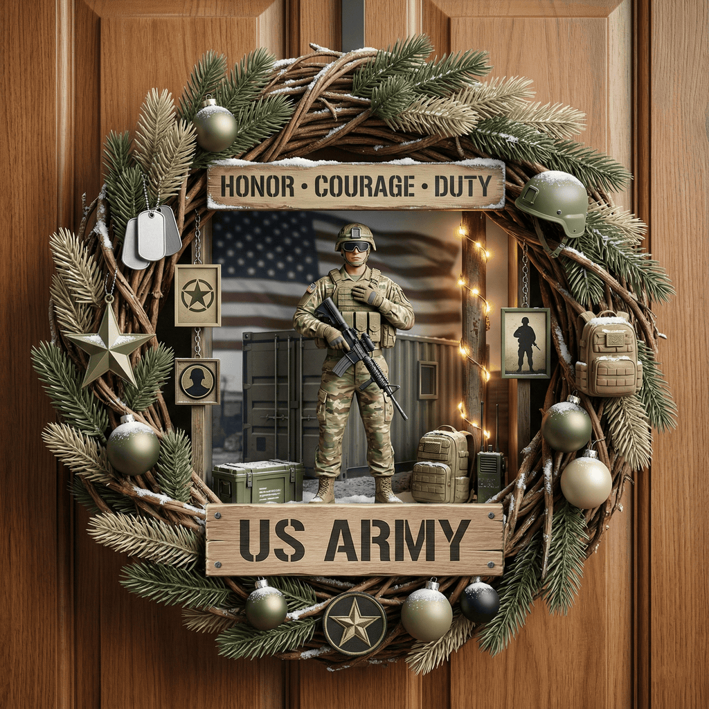 USAR Decorative Wreath LNTH