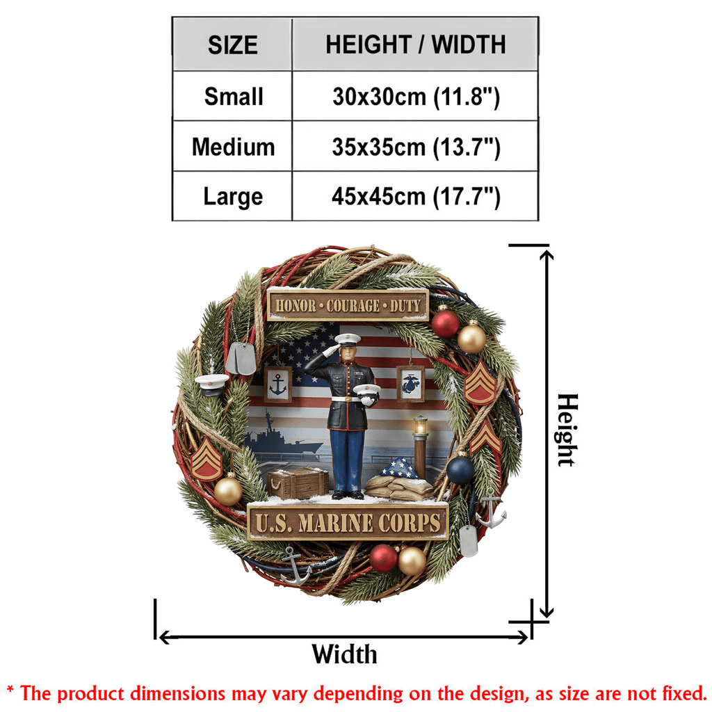 USMC Decorative Wreath LNTH