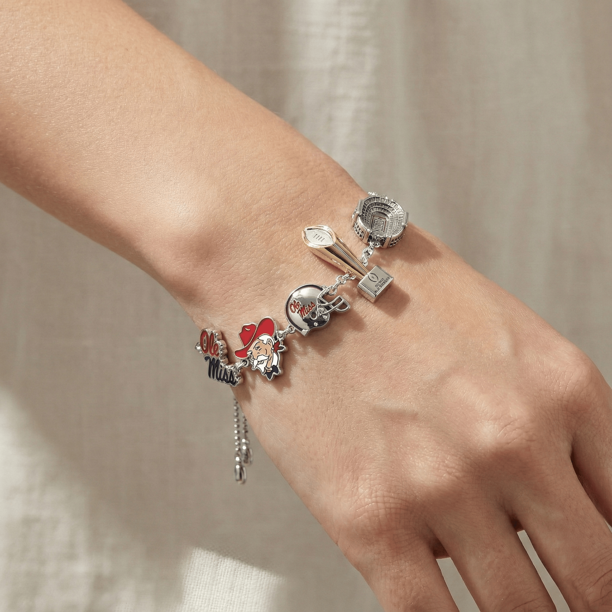 OMR Adjustable Charm Bracelet HTTT