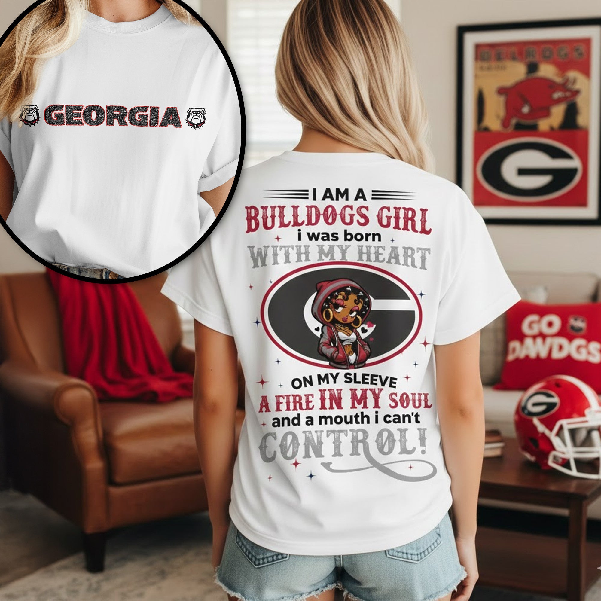 PREMIUM GGBD GIRL FAN 3D SHIRT TNSM