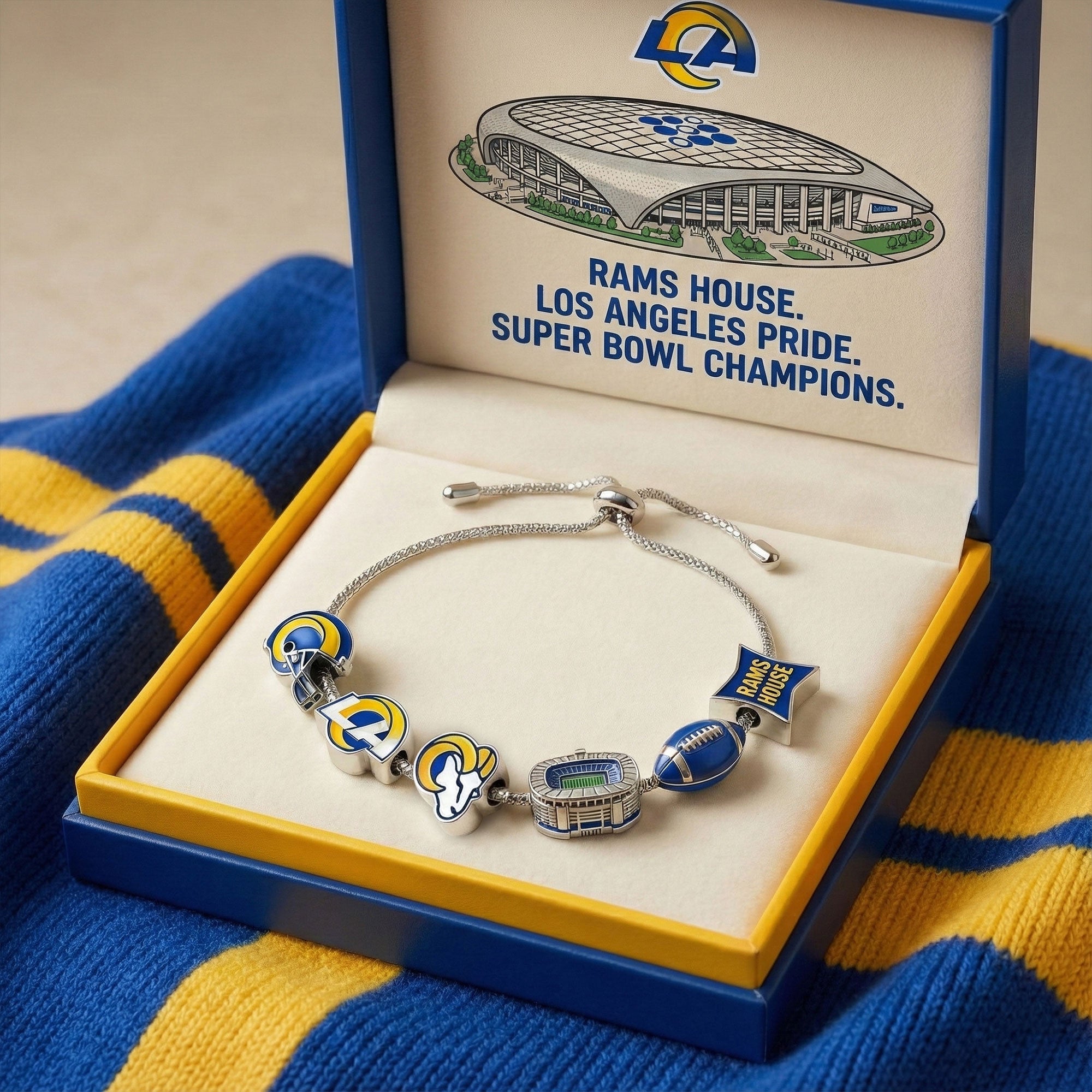 LARS Adjustable Charm Bracelet HTTT