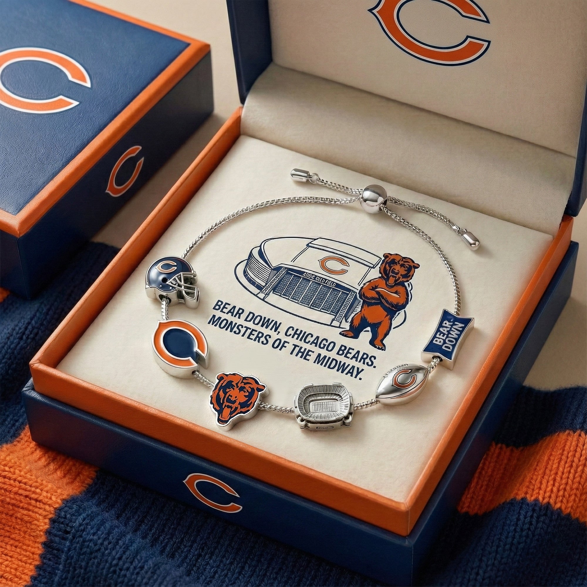 CCB Adjustable Charm Bracelet HTTT