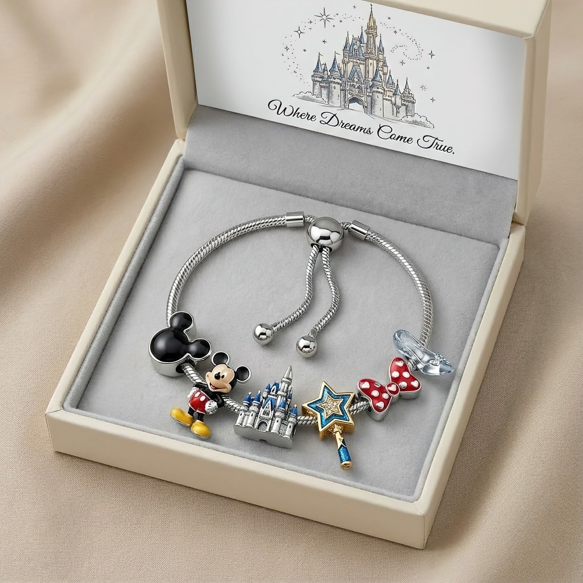 DSN Adjustable Charm Bracelet TNSM