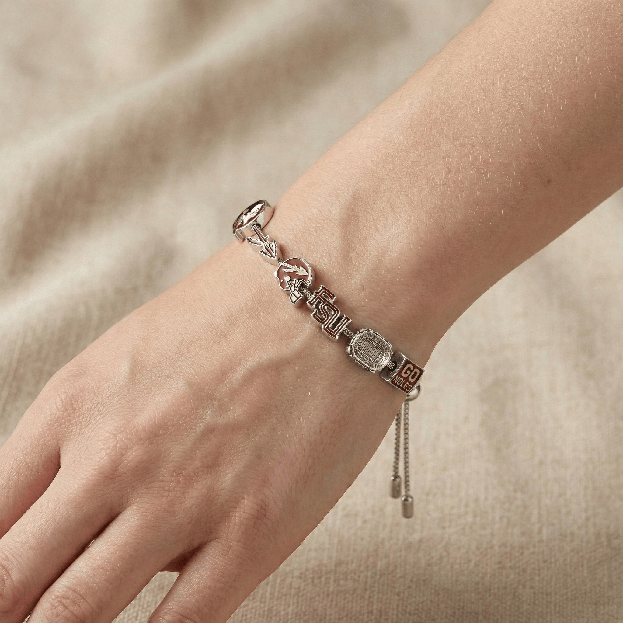 FSS Adjustable Charm Bracelet HTTT