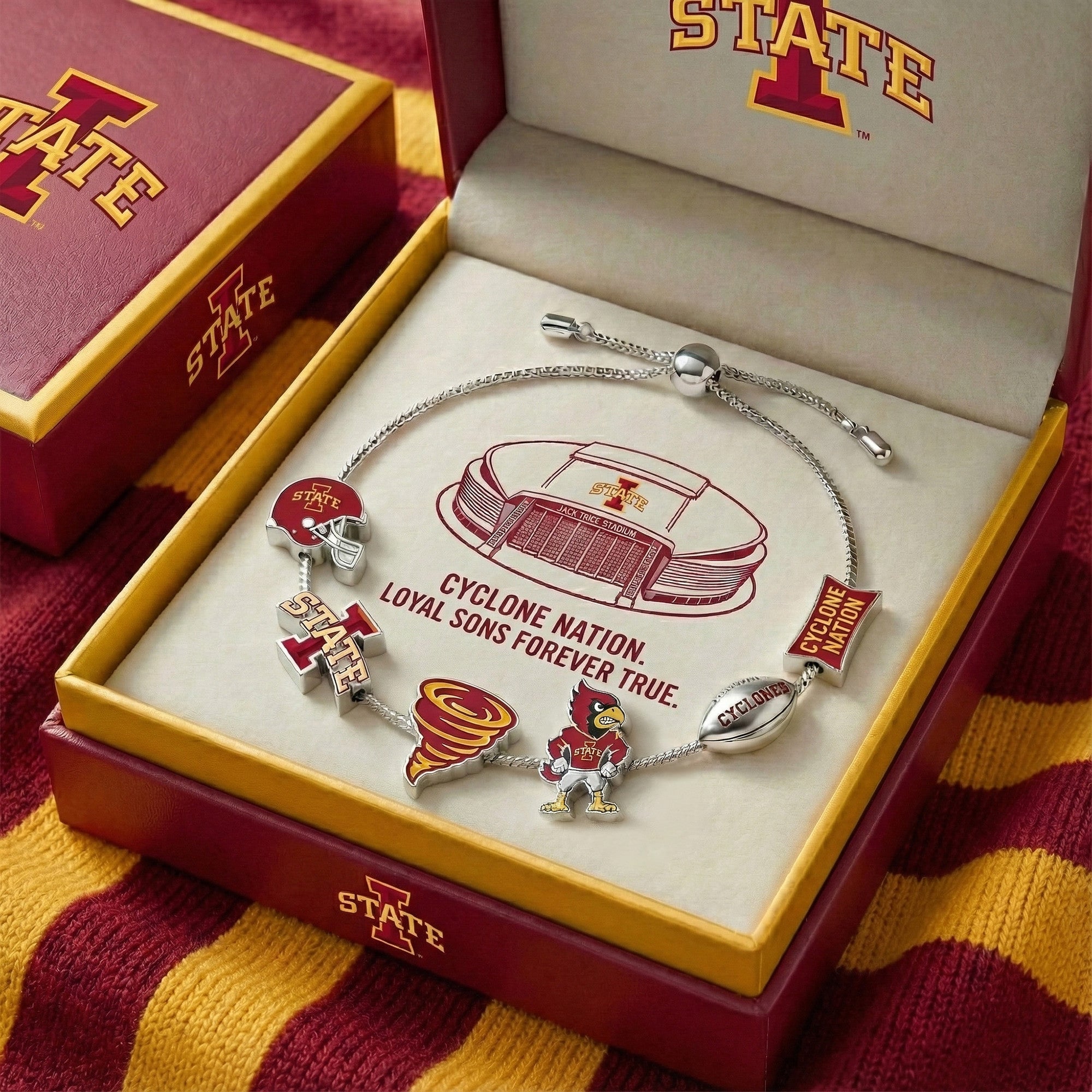 ISC Adjustable Charm Bracelet HTTT