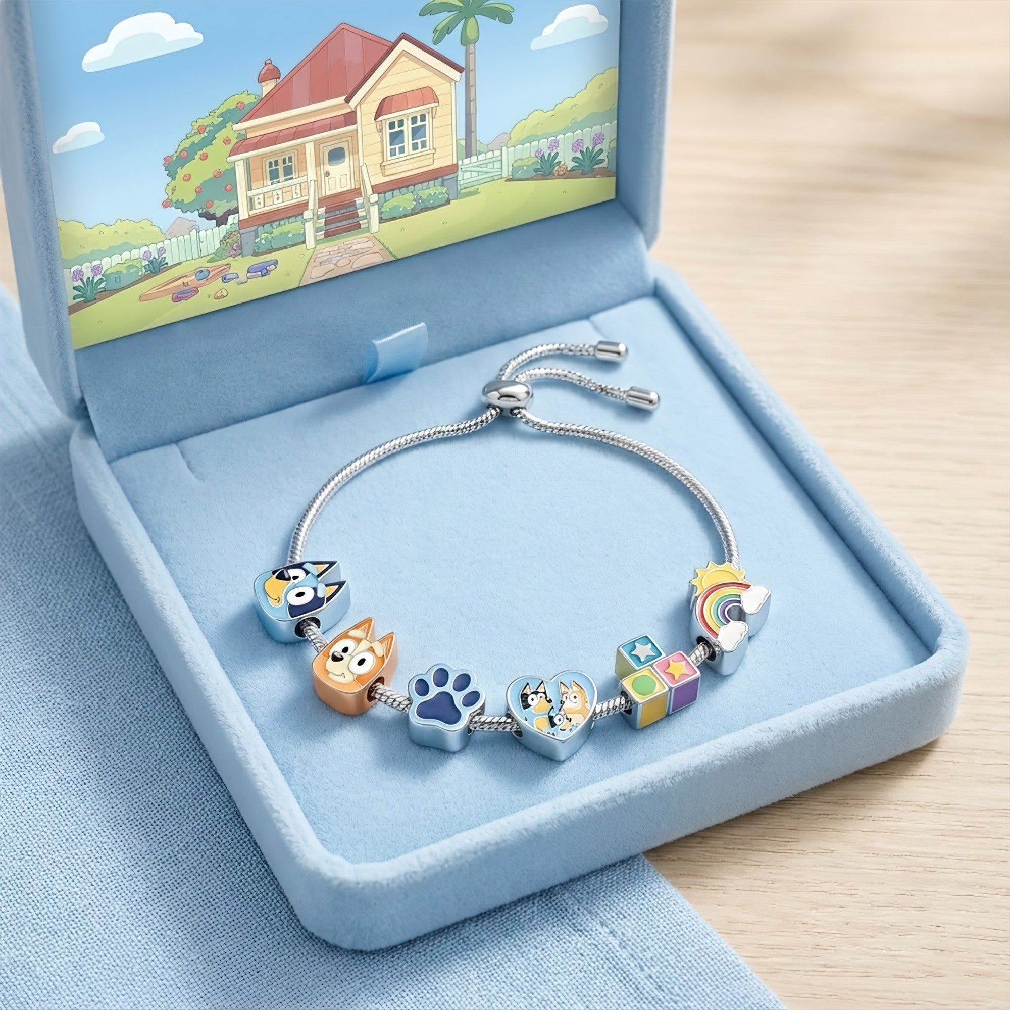 BLU Adjustable Charm Bracelet TNSM