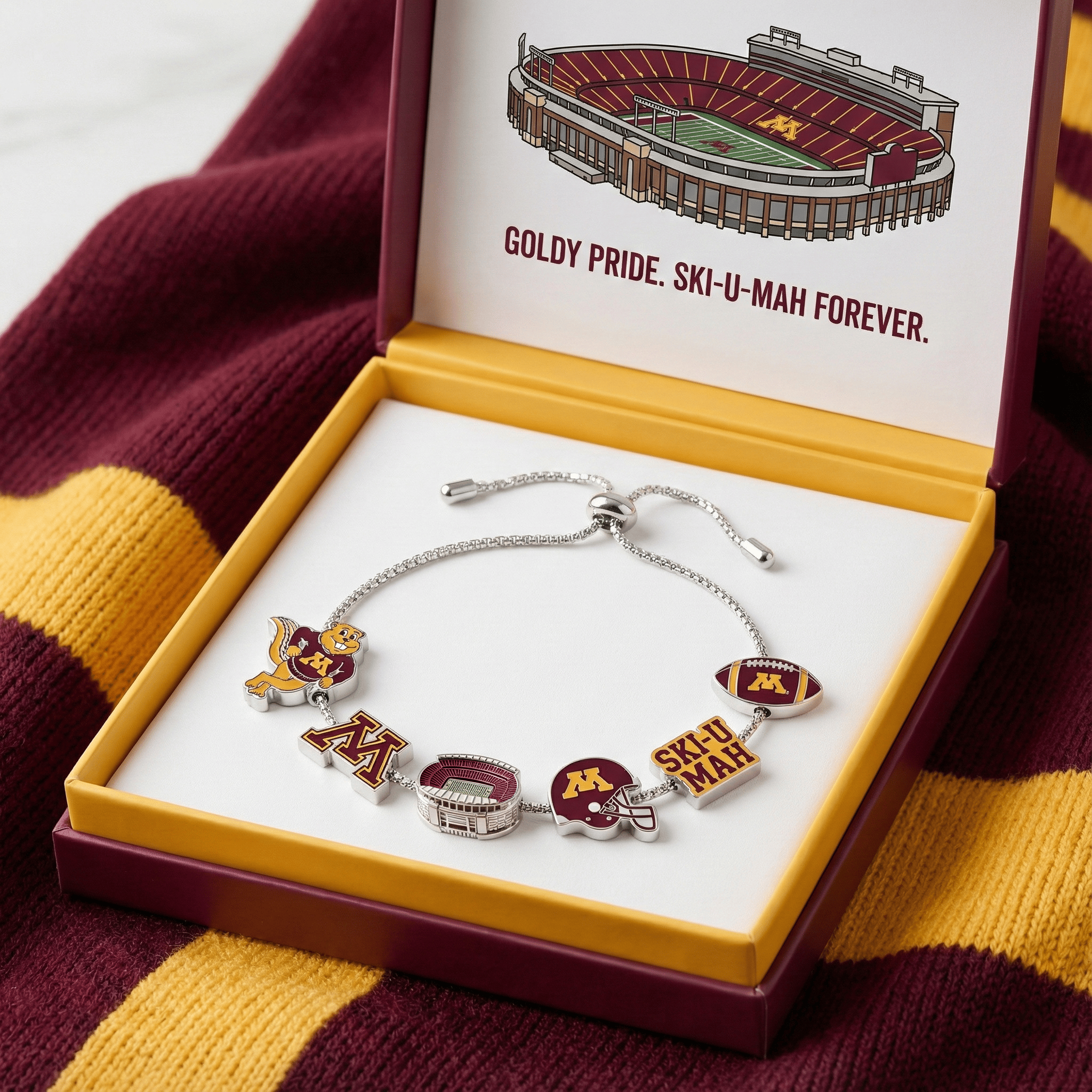 MGG Adjustable Charm Bracelet HTTT