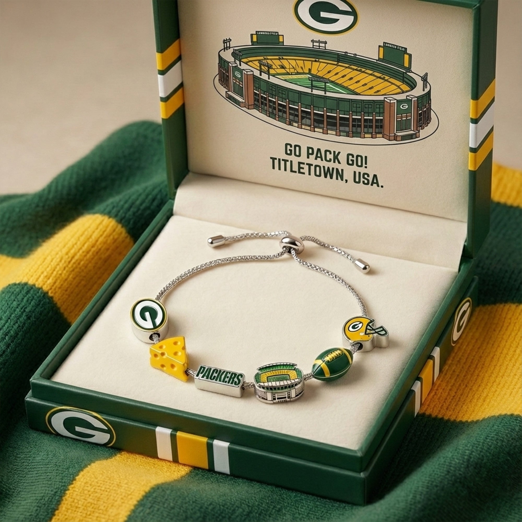 GBP Adjustable Charm Bracelet HTTT