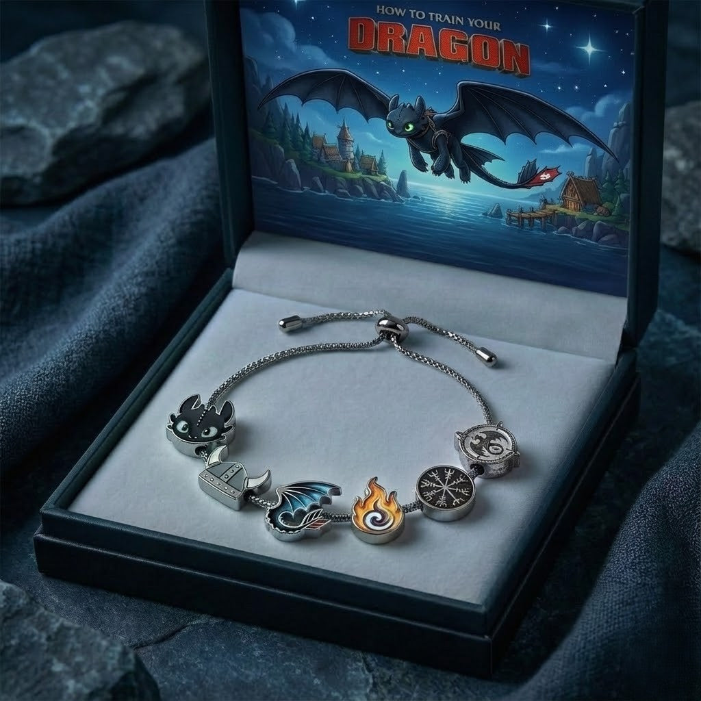 HTTYD Adjustable Charm Bracelet TNSM