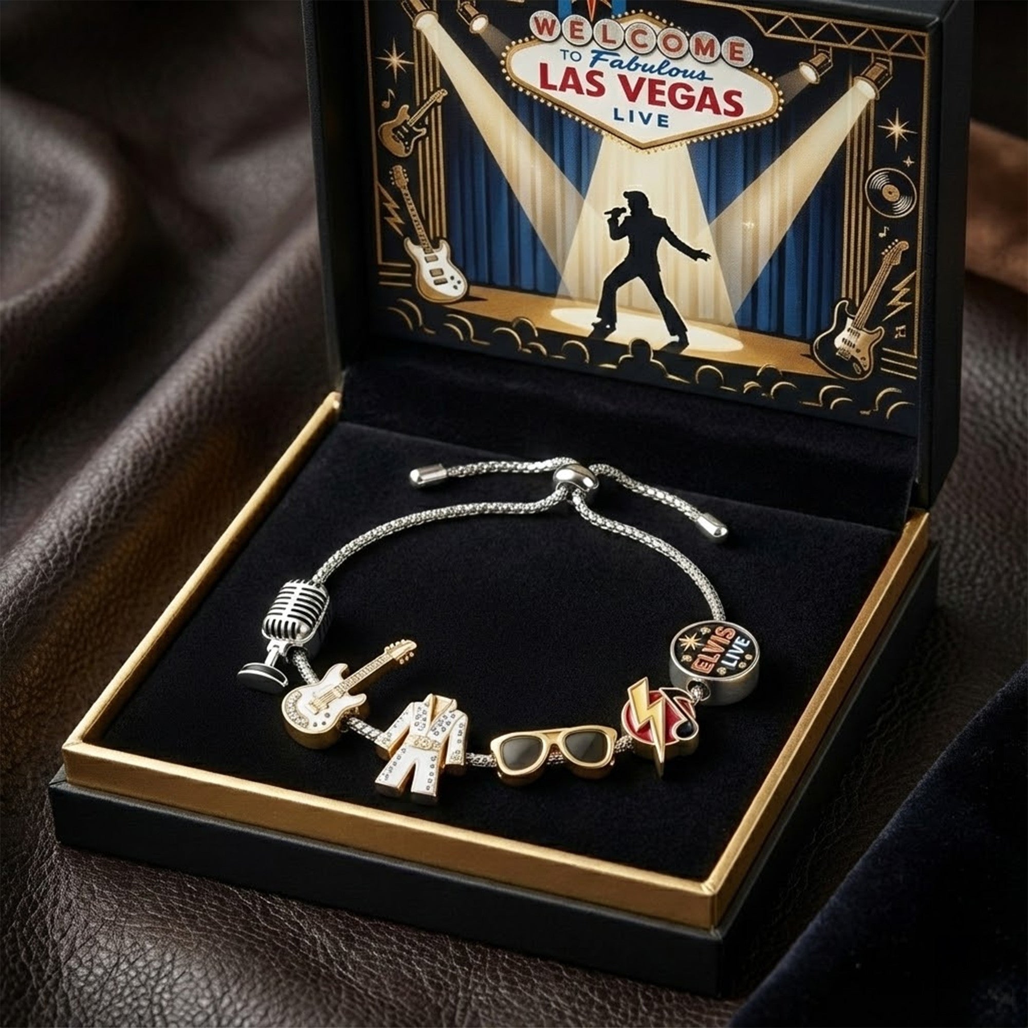 ELV Adjustable Charm Bracelet TNSM