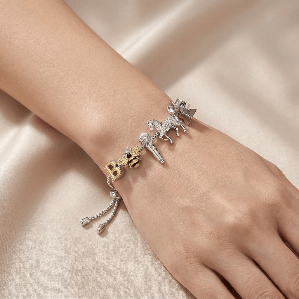 BYC Adjustable Charm Bracelet HTTT