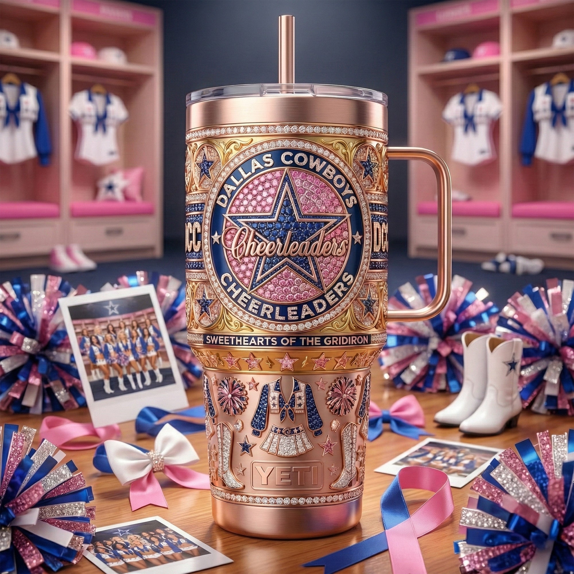 DLCB 40oz Tumbler With Handle LNTH