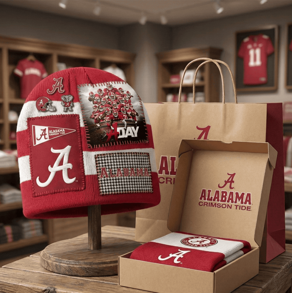 ACT Patchwork Beanie Hat HTTT